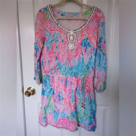 Lilly Pulitzer Dresses Lilly Pulitzer Delisa Dress In Lets Cha Cha