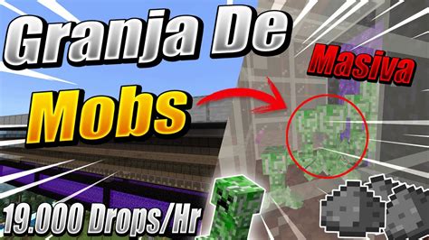 Minecraft Bedrock Granja De Mobs Definitiva Masiva YouTube