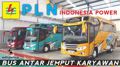 BUS KARYAWAN PLN INDONESIA POWER 3 UNIT MEDIUM BUS PT MITRA SAGULING