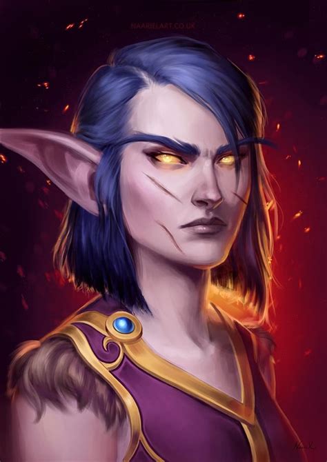 We Wont Forget Night Elf By Naariel Rwow