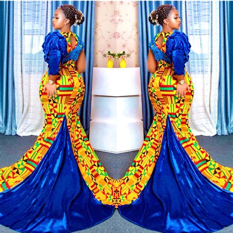 Best Kente Styles Kitenge Mix For Engagement Party African Bridal