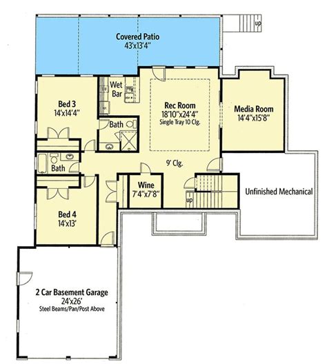 Craftsman Floor Plans With Basement - Openbasement