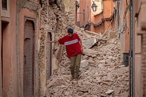 Jahrhundert Erdbeben In Marokko Fotos Zeigen Das Ausma Der Katastrophe