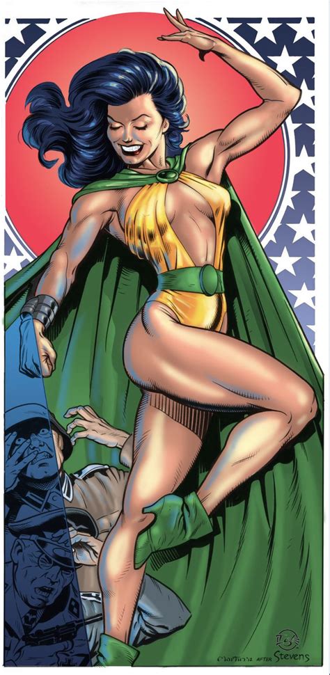 Dave Stevens Phantom Lady Inked By Gary Martin By Jamaligle Deviantart