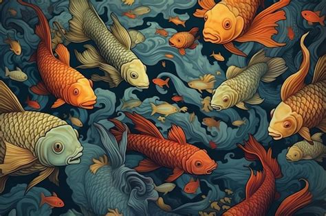 Goldfish Art Wallpaper