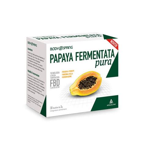 Body Spring Papaya Fermentata Pura Bustine