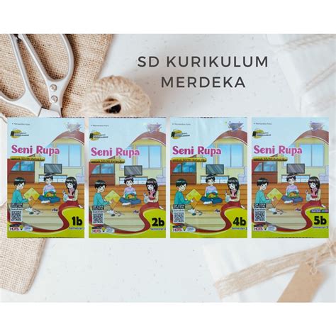 Jual Buku LKS Seni Rupa Kurikulum Merdeka SD MI Kelas 1 2 4 5