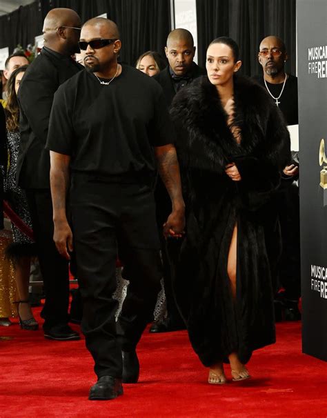 Did Kanye Wests Wife Bianca Censori Violate The Grammys Dress Code With Her Nude Red