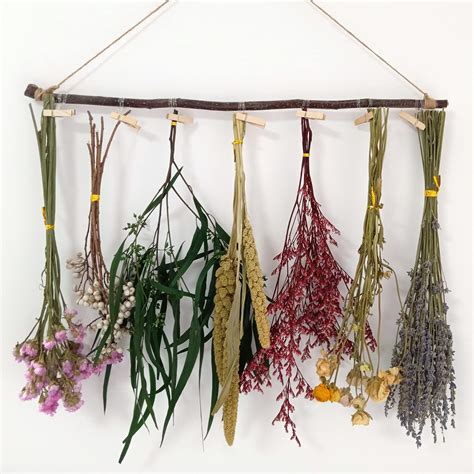 Amazon Dried Flower Rack Dried Flower Wall Hanging Farmhouse Wall