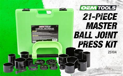 Oemtools 25104 21 Piece Master Ball Joint Press Kit Ball Joint Puller