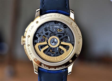 Czapek And Cie Creates Chronograph Vision In Blue And Gold