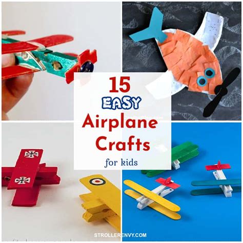 15 Easy Airplane Crafts For Kids Perfect For All Ages