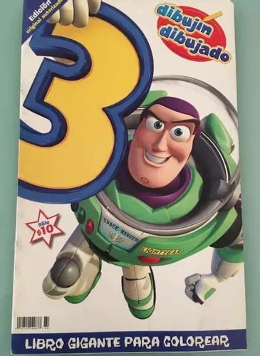 Libro Gigante Colorear Dibujin Dibujado Toy Story Buz MercadoLibre