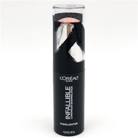 Loreal Infallible Longwear Shaping Stick Highlighter Slay In Rose