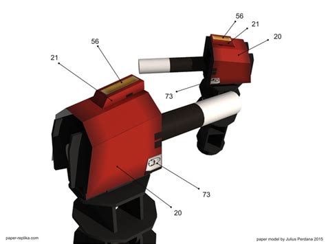 Hulkbuster Paper Model Arm Final