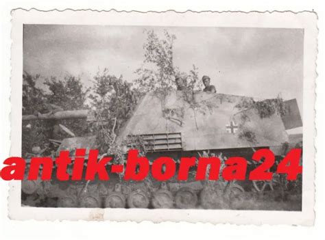 Foto Soldat S Pz Jg Abt Panzerj Ger Stug Nashorn Sd Kfz Hornisse