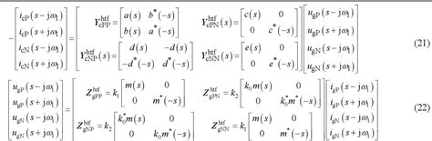 Harmonic Transfer Function Based Impedance Modeling Of A Three Phase