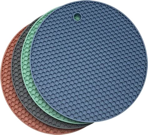 Buy Global Local Round Silicone Trivets Mats For Hot Pots And Pans