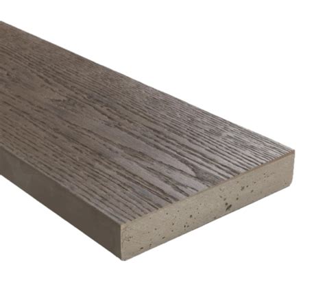 Millboard Enhanced Grain Composite Decking Ebony Grey PlastixPlus