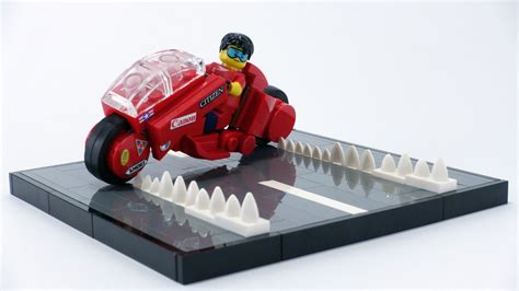 How To Build Lego Kaneda S Bike From Akira Moc レゴでつくる「akira」金田バイク Youtube