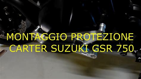 PROTEZIONE CARTER MOTORE SUZUKI GSR 750 600 GSX 750 Engine Protection