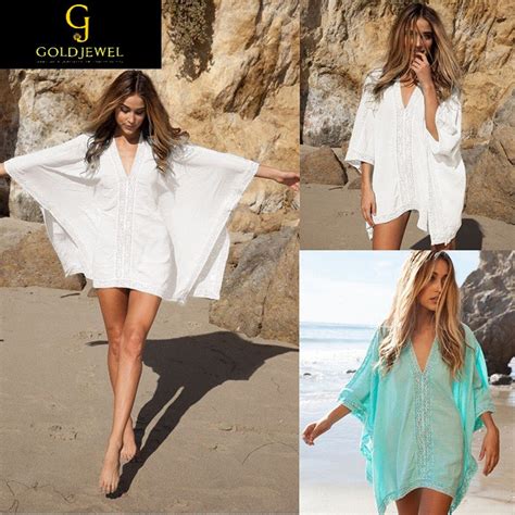 Mj Swimwear Summer Beach Dress Crochet Bathing Bikini Cover Up Women