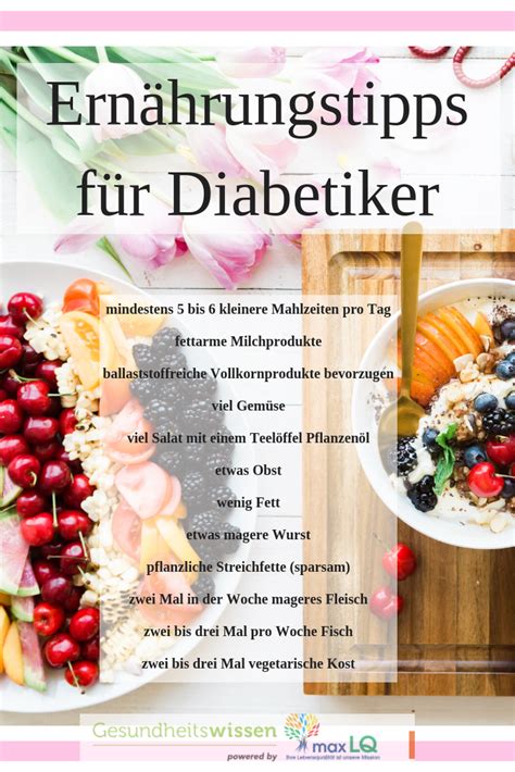 Diabetes Ernährungsplan Das sollten Sie beachten Diabetes ernährung