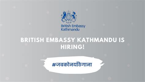 Futurerojgar British Embassy Nepal Vacancy 2023 For People Wellbeing And Learning And