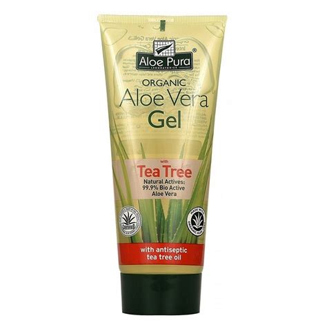 Aloe Vera Gel Cu Ulei Din Arbore De Ceai 200 Ml Herbal Sa Bebe Tei