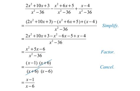 Rational Expressions And Equations