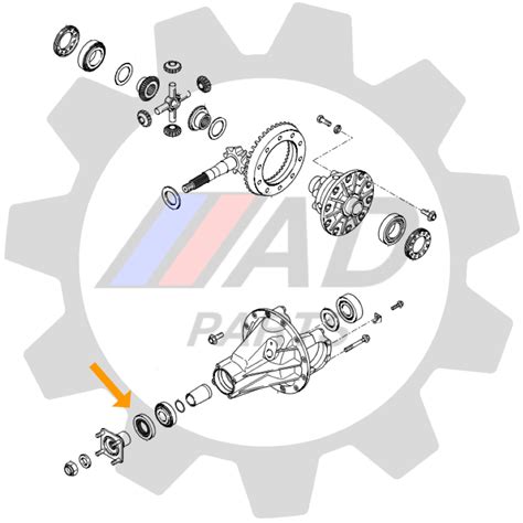 Retentor Pinh O Diferencial Traseiro Toyota Hilux Dana