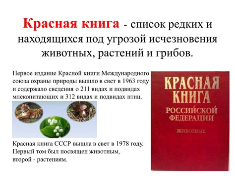 Презентация по окружающему миру для 2 класса "Проект Красная книга или ...