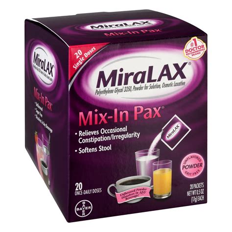 Gentle Relief From Constipation Miralax®