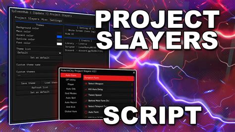 [update 1 5🎆] Project Slayers Script Hack Op Auto Farm Kill Aura Mobile Pc Pastebin Roblox