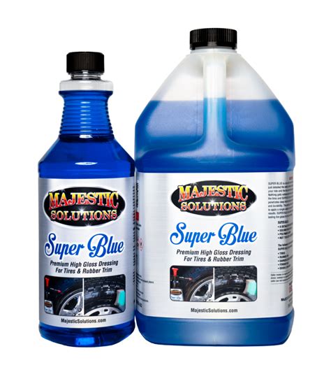 Super Blue Majestic Solutions Auto Detail Products