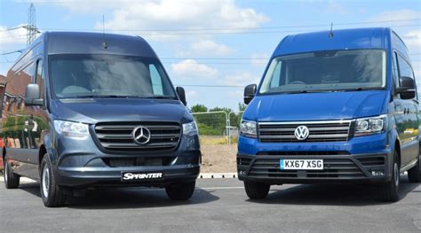 Mercedes Benz Sprinter V Volkswagen Crafter Twin Test Van Guide