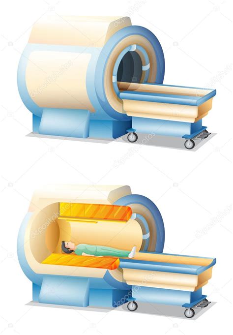 Mri Machine Stock Vector Image By ©blueringmedia 27298391