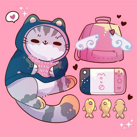 Cat And His Backpack Mob0 Digital 2020 Rart