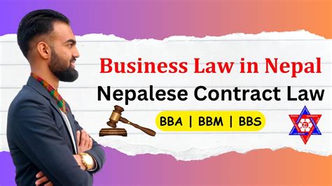 Bbm 5th Semester Must Watch This Video Bba Bbs Nepalese Contract Law Nepali Tricks