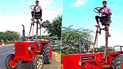 Viral Tractor Video जुगाड़ के जरिए शख्स ने ट्रैक्टर की सीट को किया