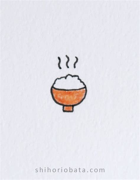 Easy Cute Food Drawings