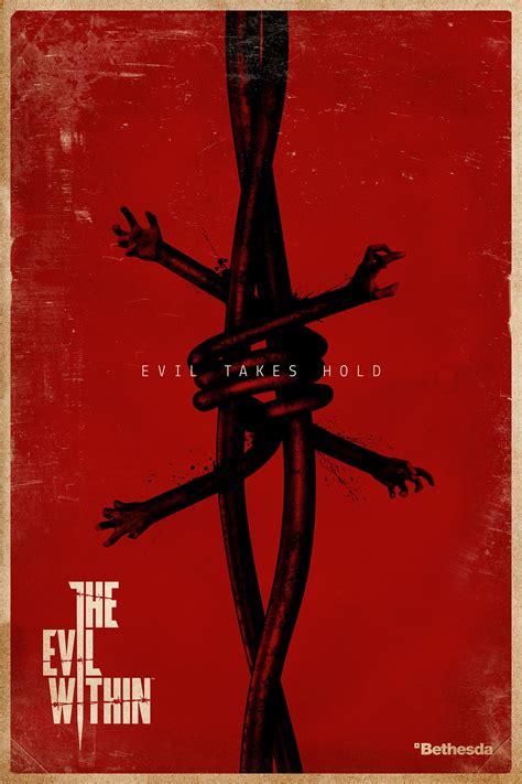 Charles Bae Creative The Evil Within Promo Posters