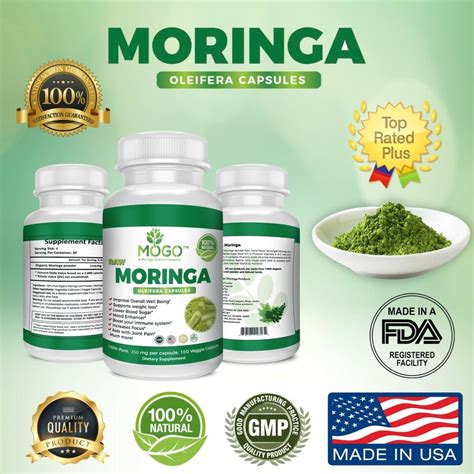 Organic Moringa Powder 1 10 LB Antioxidant Rich Weight Loss Raw