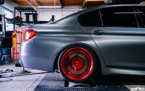 Frozen Gray F10 Bmw M5 Gets More Power And Custom Wheels