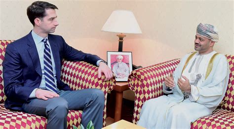 Sayyid Badr Receives Us Senator Oman Observer