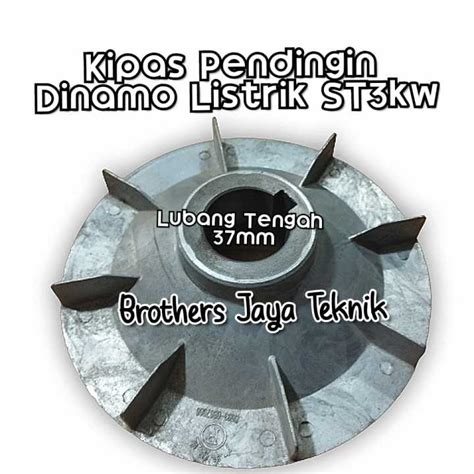 ST 3kw Fan Cooling Kipas Pendingin Dinamo Listrik Genset 3000watt