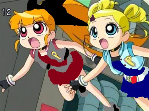 Dark Bubbles And Dark Blossom Powerpuff Girls Z Fan Art 29363807