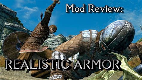 Mod Review Realistic Armor For Skyrim By Nordwar Youtube