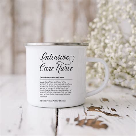 Icu Nurse Mug T Intensive Care Unit Nurse Coffee Mug Appreciation