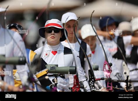 Tokyo Japan 23rd July 2021 Miki Nakamura Jpn Archery Womens Individual Ranking Round